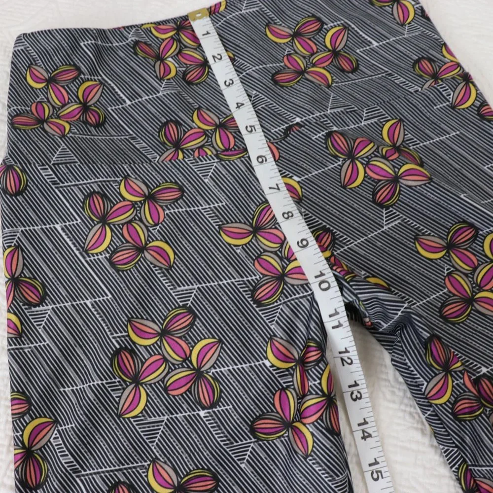 ONZIE | Floral Printed High-Rise Leggings M/L - Picture 7 of 11
